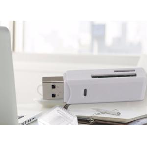 USB2.0 / USB3.0 Micro USB Card Reader , Super Slim USB Tf Card Reader For CF