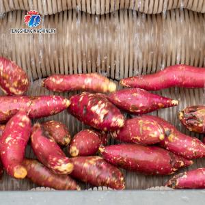 Buy cheap Large Medium And Small Brush potato Cleaning Machine Stainless Steel from wholesalers