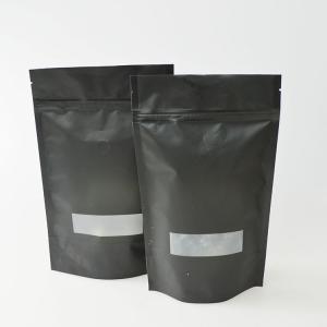 Buy cheap Resealable k Plastic Pouches Packaging , matte black stand up pouch from wholesalers