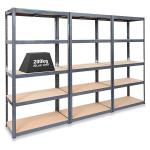 Buy cheap Factory Custom 2-5 Tier Adjustable Industrial Racking Garage Shelving For Warehouse Storage from wholesalers