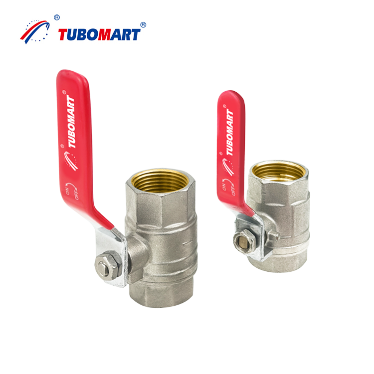TUBOMART OEM Manual Brass Ball Valve with Female Thread 1/2''-2'' ISO9001