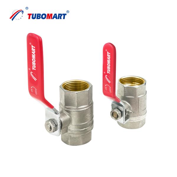 TUBOMART OEM Manual Brass Ball Valve with Female Thread 1/2''-2'' ISO9001