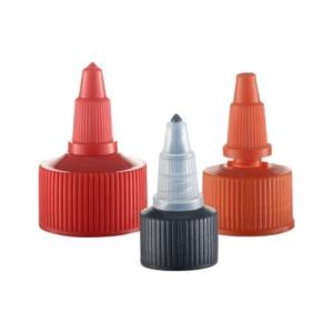 China 20mm 24mm 28mm Plastic Screw Cap Twist Top Caps for Bottles and Custom Order Accepted on sale