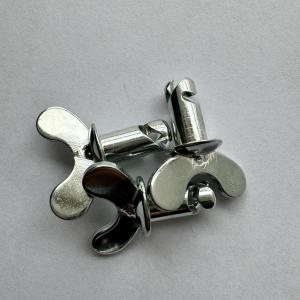 Replace/Repair Purpose Steel Sprint Car Dzus Butterfly Head Buttons with Handle
