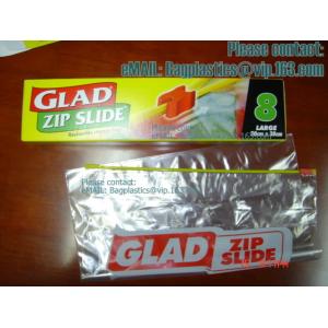 Buy cheap Reclosable Zip Poly Bags with Resealable Lock Seal Zipper for Clothing, T-Shirt, Brochure, Prints, Handicraft Gift from wholesalers