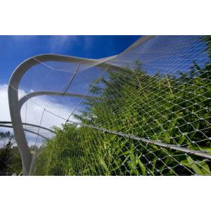Buy cheap Diamond Hole SS Rope Mesh , 7*7 7*19 Stainless Steel Wire Cable Mesh from wholesalers