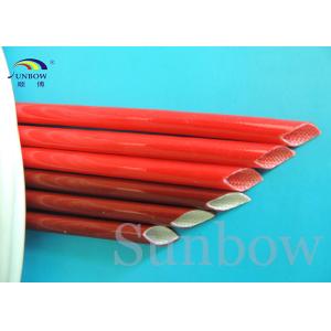Buy cheap Breakdown Voltage 7.0kv silicone rubber fiberglass sleeving FOR Coffe machines from wholesalers