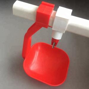 Quality Automatic Poultry Nipple Drinker With Cup PVC Pipe Chicken Nipple Cups for sale Buy cheap Automatic Poultry Nipple Drinker With Cup PVC Pipe Chicken Nipple Cups product