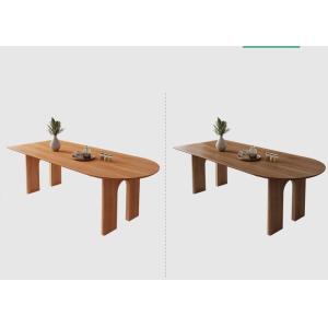 Buy cheap Modern Nordic Home Furniture Solid Wood Rectangular Dining Table with Walnut from wholesalers