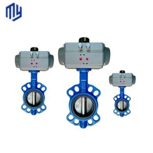 Electric Flanged Wafer Butterfly Valves and Fitting Customized Support for Water