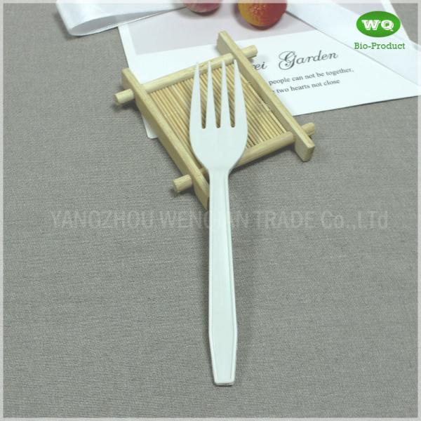 Biodegradable Corn Strach PP Fork 5.5Inch,6.3Inch,7inch-Food Grade Ingredients