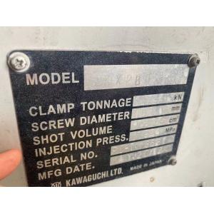 280 Ton KAWAGUCHI Injection Molding Machine Precision Servo Motor
