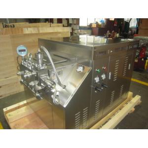 Buy cheap Mechanical Process Milk Homogenization , Liquid Homogenizer Automatic Cleaning from wholesalers