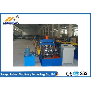 Buy cheap PLC Control Automatic Cable Tray Roll Forming Machine new type made in china long time service Blue red color from wholesalers