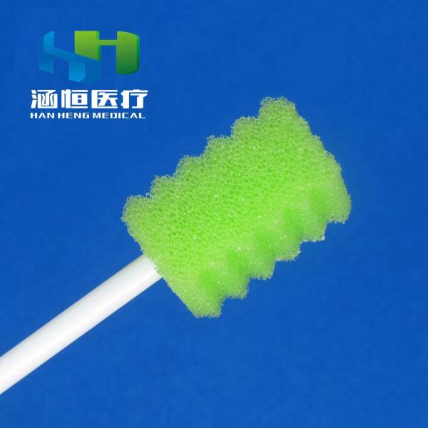 Quality EO Sterile Disposable Sponge Stick For Cleaning Mouth for sale