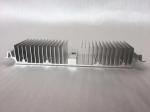 CNC machined fin aluminum heatsink, deburr and thread holes for cooling system