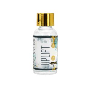 30ml Round Skin Care Cosmetics Glass Essential Oil Bottle with Label