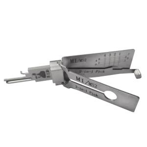 Buy cheap Lishi 2in1 Tool HU66 SC1 SC4 KW1 R52 KW5 AM5 M1/MS2 B111 TE2 Lock Pick Decoder product