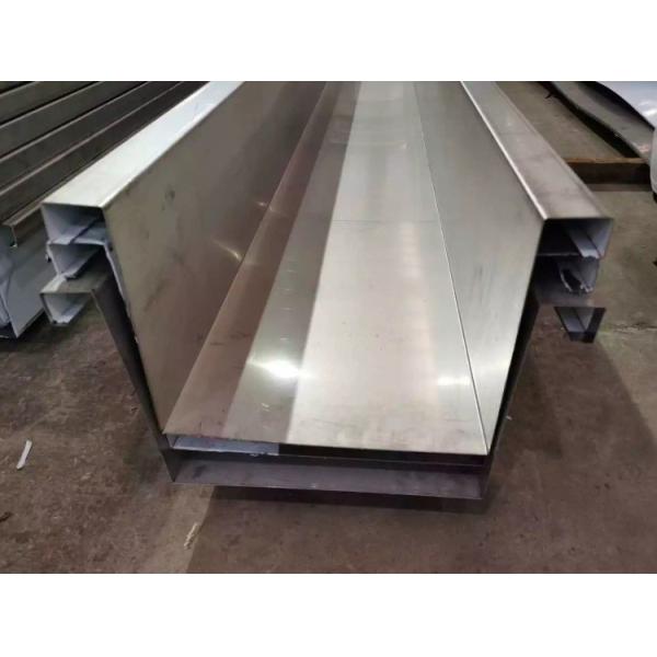 Quality 0.6mm To 8mm Stainless Steel Gutter Ss Decorative Profile Customized for sale