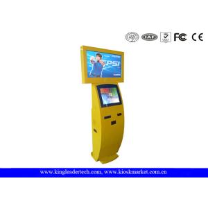 China TFT LCD Touch Screen Kiosk With Camera Card Reader Thermal Printer on sale China TFT LCD Touch Screen Kiosk With Camera Card Reader Thermal Printer on sale
