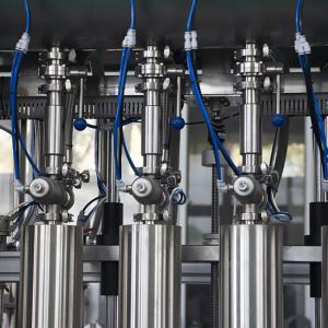 Buy cheap Automatic Servo Motor Driven Piston Pump 6 Head Liquid Filling Machine from wholesalers