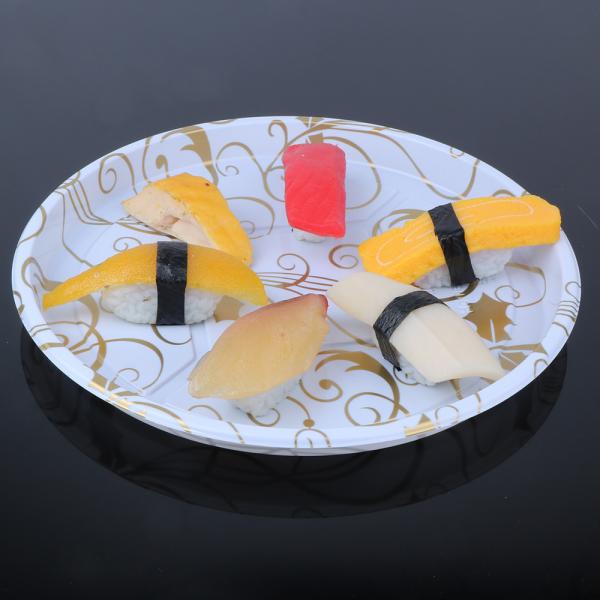Quality 25x2cm Plastic Pastry Packaging Disposable Sushi Trays for sale