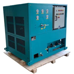 Buy cheap explosion proof refrigerant gas recovery machine 25HP full oil less recovery unit a/c recovery recharge station from wholesalers