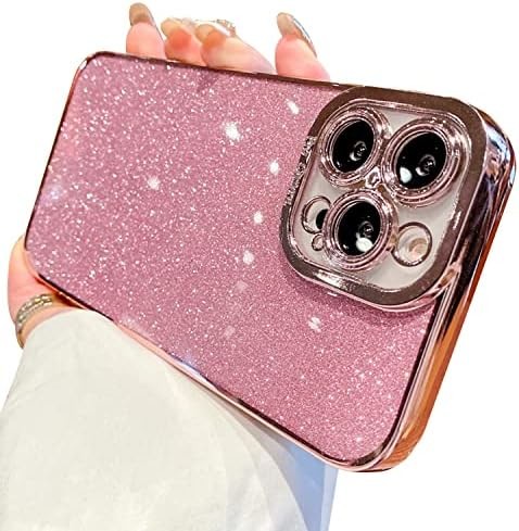 Buy cheap iPhone 12 Pro Max transparent case design, built-in glitter luxury shiny paper, pop and beautiful from wholesalers