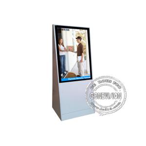 24" Lcd Digital Signage Wall Mount For Advertising , 4000 / 1 Contrast Ratio