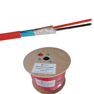 Buy cheap 2Cores ExactCables FPL FPLR Red Flexible Wire Shield Pair Fire Alarm Cable 2.0mm2 from wholesalers