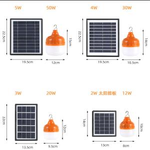 Portable Power Solar Light System 6000K For Home Emergency