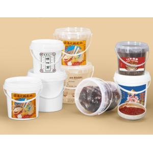 Buy cheap Available Plastic Food Pail with CAS/FDA/SGS/ISO9001 Certificate from wholesalers