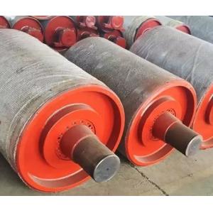 Buy cheap Heavy Duty SBR Rubber Lagging Conveyor Head Pulley from wholesalers
