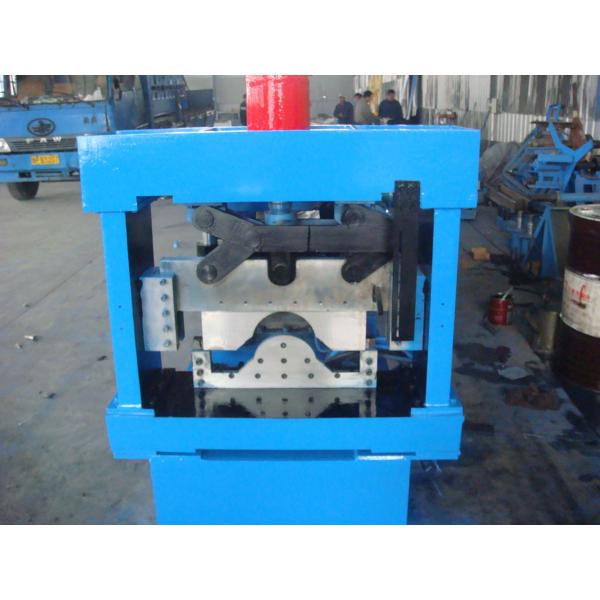 Quality Blue Manual Hydraulic 3 Ton Decoiler Roof Tile Roll Forming Machine 5 -12 m/min for sale