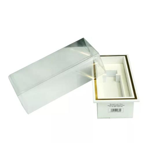Buy cheap Handmade Custom Printed Gift Packaging Box Cosmetic Foldable Clear Plastic Box from wholesalers