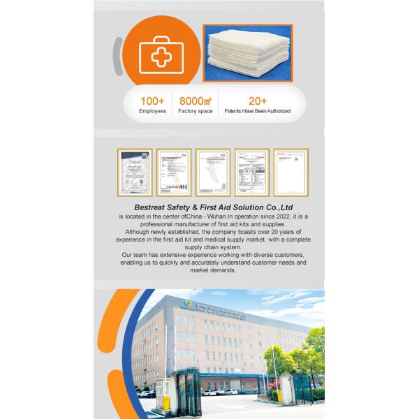 30g Medical Gauze Pads & Pieces Non-Woven CF220410*10/7.5*7.5/5*5cm