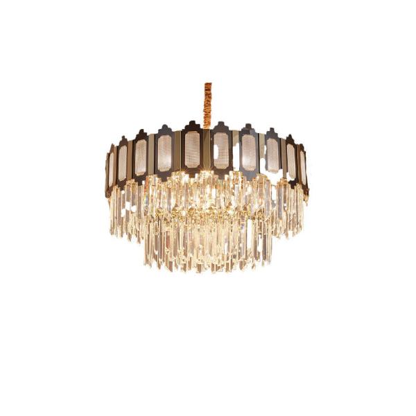 new design Chandelier Modern Crystal pices Chandelier Lighting hanging LED