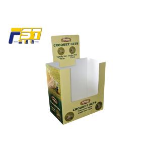 Buy cheap Advertising Rectangle Cardboard Dump Bins Portable Saving Labor Power For Milk from wholesalers