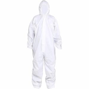 Buy cheap Dustproof Isolation Protective Clothing With Cuff Prevent Liquid Splashing from wholesalers