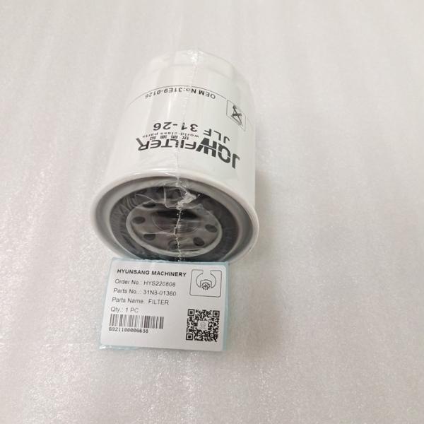 Quality Hyunsang Construction Equipment Drain Filter 31N8-01360 For HW140 R140LC-9 for sale