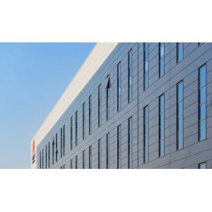 Buy cheap Industrial Steel Structure Warehouse with Roll Up Door and Fireproof Rock Wool Cladding System from wholesalers