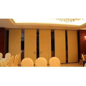 Buy cheap Industrial Mobile Sliding Operable Sound Proof Partitions / Folding Room Dividers from wholesalers