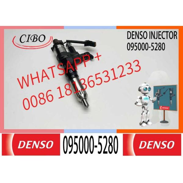 Quality New Diesel Fuel Common Rail Injectors 23670-E0291 23910-1360 095000-5280 500 Series 7.7d J08E Ranger Injector for sale