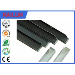 Buy cheap Solar Frames Aluminum Extrusions , Silver Anodized Aluminium Solar Mounting Structure from wholesalers