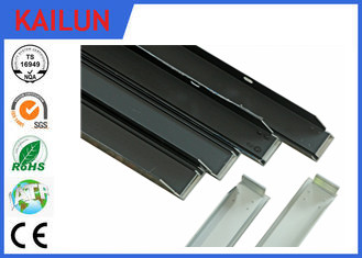 Quality Solar Frames Aluminum Extrusions , Silver Anodized Aluminium Solar Mounting Structure for sale