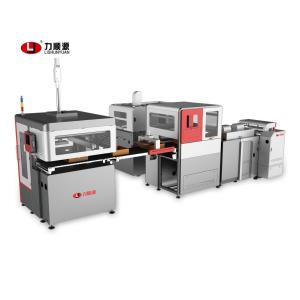 Buy cheap Intelligent Automatic Rigid Box Making Line from wholesalers