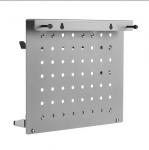 Buy cheap Carbon Steel Metal Pegboard Wall Mount Storage Shelf with Gaming Handle Holder 40cm from wholesalers