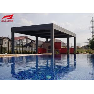 Buy cheap Upgrade Your Garden Design With Motorized Aluminum Pergola Remote Control Or Smart Home Integration from wholesalers