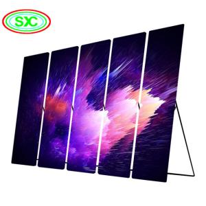 Buy cheap SMD2121 1200cd/sqm P2.5 Led Poster Screen 3G 4G System easy move and installation from wholesalers