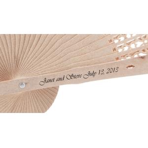 Buy cheap Personalized Wood Panel Hand Fan product